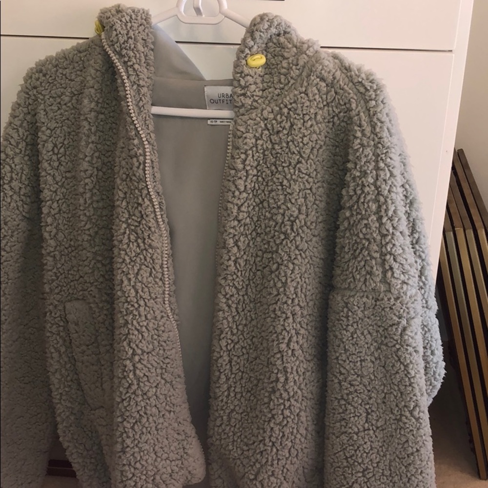Fuzzy jacket